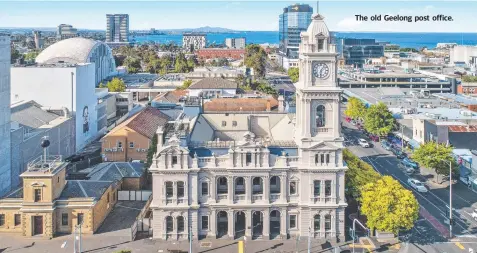  ??  ?? The old Geelong post office.