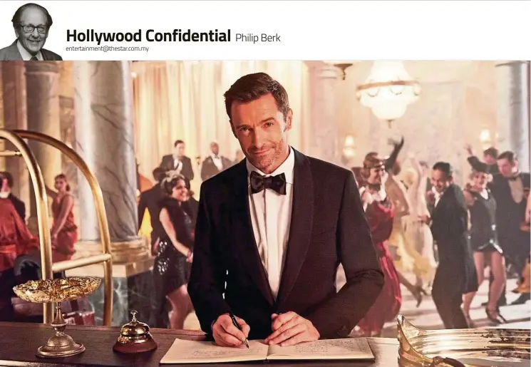  ?? — Montblanc ?? Jackman is the global ambassador for Montblanc.