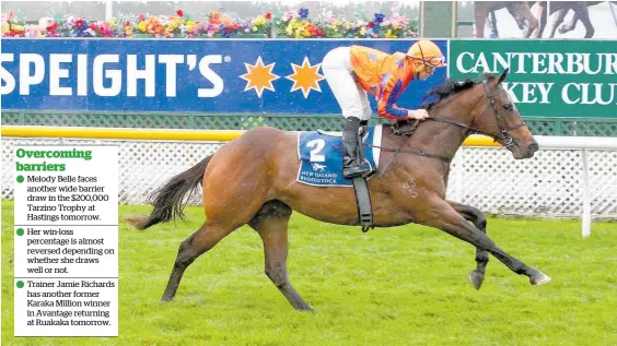  ?? Photo / Race Images ?? Te Akau has Australian spring aspiration­s with Avantage and chose Ruakaka as her kick-off point tomorrow.