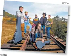  ?? Notas de viaje. ?? El grupo presentará hoy canciones de su segundo disco,