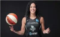  ?? NED DISHMAN NBAE VIA GETTY IMAGES FILE PHOTO ?? Canadian national team and WNBA star Kia Nurse has drawn rave reviews for her work as an analyst and colour commentato­r on TSN broadcasts of the Toronto Raptors and NCAA March Madness, impressing with her profession­alism and immense knowledge of the game — and her humour.