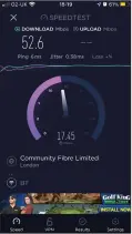  ??  ?? Use the Speedtest by Ookla app to see if your provider is living up to its claims.