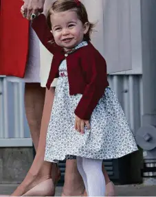  ?? PHOTO: GETTY IMAGES ?? Princess Charlotte in Canada last year.