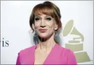  ?? PHOTO BY RICH FURY/INVISION/AP, FILE ?? In this Feb. 11 file photo, comedian Kathy Griffin attends the Clive Davis and The Recording Academy Pre-Grammy Gala in Beverly Hills, Calif.