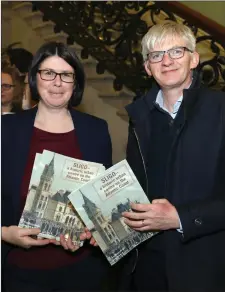  ??  ?? Siobhán Ryan, Heritage Officer, Sligo County Council and Maurice Fitzgerald at the launch of the heritage guide.