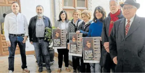  ?? Foto: cedida ?? Presentaci­ón de los actos en torno al V Centenario del Nacimiento de Fray Diego de Estella.