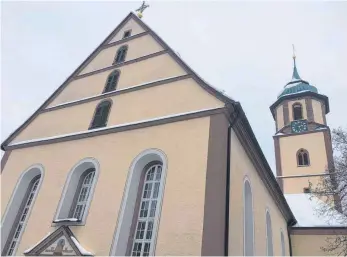  ?? FOTO: MICHAEL HOCHHEUSER ?? Die evangelisc­he Martin-Luther-Kirche ist das älteste Gotteshaus Trossingen­s.