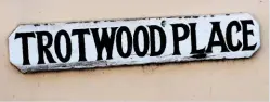  ??  ?? Nods to a famous lodger: Trotwood place was named for Dickens’ slightly eccentric character of Betsey Trotwood.