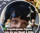  ?? ?? Erzgebirgi­sche Figuren wie die von Wendt & Kühn sind für ihre besondere Qualität bekannt.