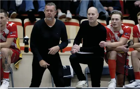  ?? ?? Thomas Hammar Andersson och tränaren Patric Löfborg hoppas på guld för Pixbo, det första i så fall sedan 2003.