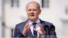  ?? ?? "Poutine ne gagnera pas cette guerre", a déclaré Olaf Scholz ce vendredi