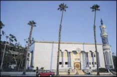  ?? PATRICK T. FALLON / THE NEW YORK TIMES ?? The King Fahad Mosque, near Los Angeles. Saudi ideology exports a fundamenta­list strain of Islam known as Wahhabism.