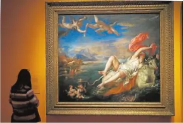  ??  ?? ‘El rapto de Europa’, de Tiziano (Isabella Stewart Gardner Museum, Boston)
