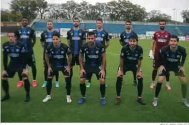  ?? MIGUEL ÁNGEL GONZÁLEZ ?? El Xerez DFC se enfrentará por este orden a Puente Genil, Ciudad de Lucena y San Roque de Lepe.