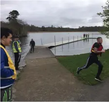  ??  ?? IT Sligo students hosted the first Supathlon in conjunctio­n with Northwest Adventure Tours