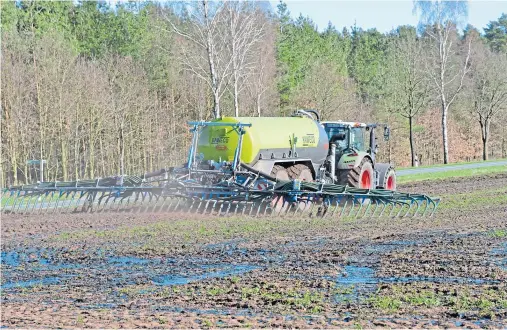  ??  ?? CONCERN: The distilling industry is worried some Scottish farmers might end up making their land unsuitable for growing malted barley