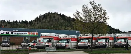  ?? Contribute­d ?? U-Haul has purchased the 253,296-square-foot former Western Star Trucks facility in Kelowna to operate a moving truck and self-storage unit rental centre.