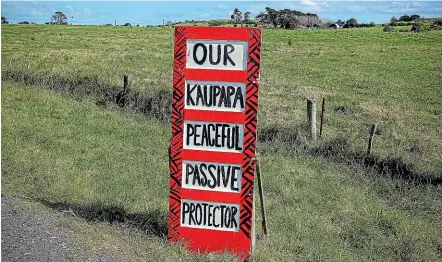  ??  ?? Recent events at Ihuma¯tao epitomise a major aspect of the Treaty relationsh­ip that the Crown has been negligent in addressing – the question of resolution as against settlement, says Paul Moon, left.