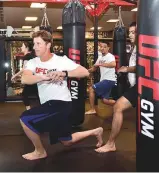  ?? Clint Egbert/Gulf News ?? Chairman Mark Mastrov works out at the UFC Gym in Business Bay on Wednesday.