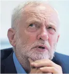  ??  ?? Mr Corbyn ‘was given spy codename’