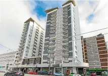  ??  ?? An apartment at 811/74 Taranaki St for around its buyer guide of $355,000.