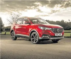  ??  ?? MG ZS Excite 1.5