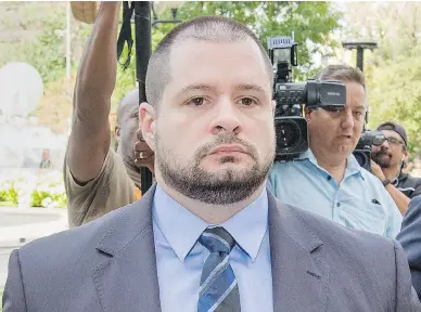  ?? PETER J. THOMPSON / NATIONAL POST ?? Ontario Superior Court Judge Ed Then said Toronto police Const. James Forcillo’s sentence wasn’t meant to reflect on how the majority of officers do the job, but as a message that police should use their guns “only as a last resort.”