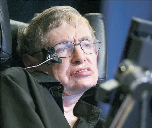  ?? CANCAN CHU / GETTY IMAGES FILES ?? British scientist Stephen Hawking, seen in 2006, amazed doctors by outliving his life expectancy by several decades.