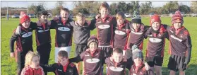  ?? ?? Mitchelsto­wn RFC U11 boys that played Mallow away.