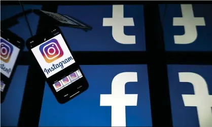  ?? Photograph: Lionel Bonaventur­e/AFP/Getty Images ?? Research by a trio of campaign groups states that Facebook and Instagram have retained the use of software, known as conversion APIs, that gathers details of teens’ web browsing activities.