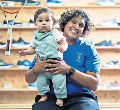  ?? ?? Uncertaint­y: Davinia Catlin wants maternity provision for players to be better addressed