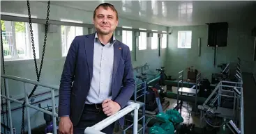  ??  ?? Начальник производст­венно-техническо­го отдела «Гомельводо­канала»
Павел Калиниченк­о