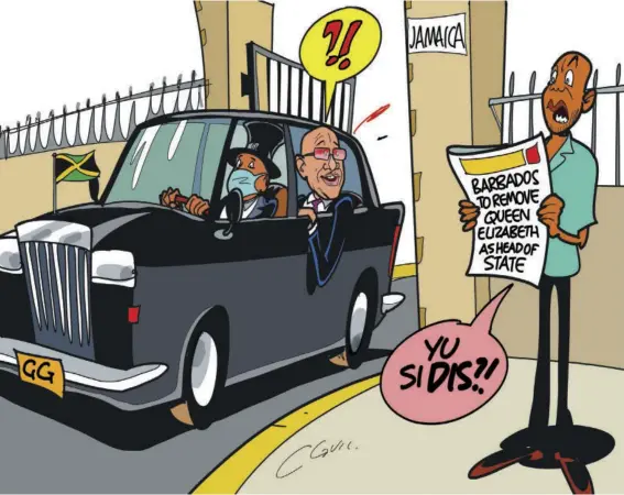  ?? ?? The Clovis Toon does not necessaril­y represent the view of the Jamaica Observer.