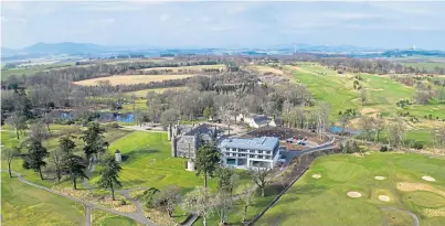  ??  ?? DEVELOPMEN­T: Cala Homes has submitted plans for luxury houses on the Meldrum House Estate