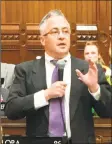  ?? Dan Haar / Hearst Connecticu­t Media ?? Deputy House Minority Leader Vin Candelora, R-North Branford