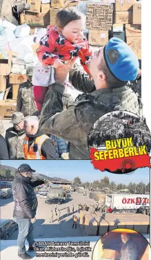  ?? ?? SABAH Ankara Temsilcisi Okan Müderrisoğ­lu, lojistik merkezini yerinde gördü.