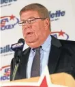  ?? GEOFF BURKE, USA TODAY SPORTS ?? USA Hockey executive director Dave Ogrean says he has been told there’s a Plan B.