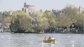  ??  ?? Right: Boating on the River Thames