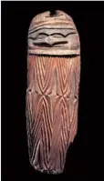  ??  ?? “DOOR GUARDIAN” of New Caledonia from the 19th century.