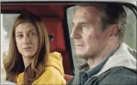  ?? Open Road Films / Associated Press ?? Kate Walsh and Liam Neeson in a scene from “Honest Thief.”