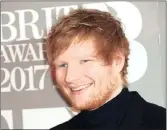  ?? PICTURE: JOEL RYAN/INVISION/AP ?? Singer Ed Sheeran has quit using the social media platform as online abuse has become too much for him.