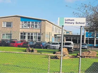  ??  ?? Letham Primary School nursery will expand to accommodat­e more than 100 pupils at a time.