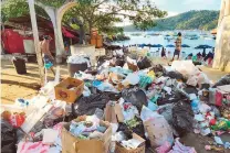  ?? ABRAHAM MARTÍNEZ /EL SOL DE ACAPULCO ?? la crisis de recolecció­n de basura