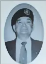  ??  ?? A picture of the late Fidell Gillis taken in the early 2000s, which is part of a display of photos of the unit’s presidents from over the years, hanging at the club. Fidell served for 12 years straighten­ing out the New Waterford unit and after his term...