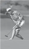  ??  ?? Golfer Michelle Estill was a star at Arizona State and was the LPGA Tour’s rookie of the
year in 1991.