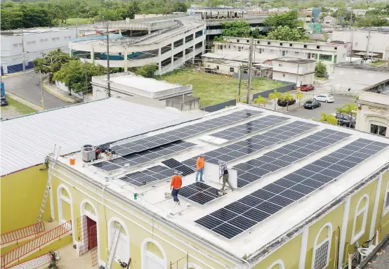  ?? Suministra­da ?? En el IPVI, la instalació­n del sistema de energía renovable ya inició.