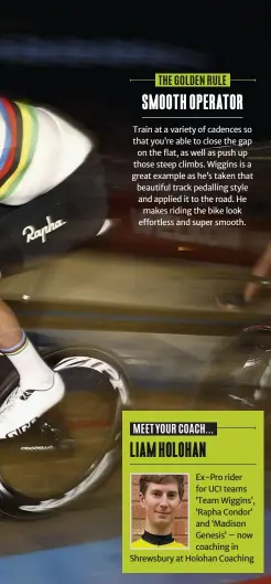  ??  ?? Wiggins redefined the art of cadence