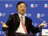  ??  ?? Al vertice Ren Zhengfei, 73 anni, presidente dal 1988 della multinazio­nale cinese Huawei