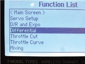  ??  ?? Proper use of the differenti­al function, seen here on the DX9, will eliminate certain undesired traits that are discussed here.