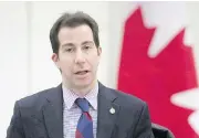  ?? ADRIAN WYLD / THE CANADIAN PRESS FILES ?? Montreal-area MP Anthony Housefathe­r said current surrogacy laws “make no sense.”